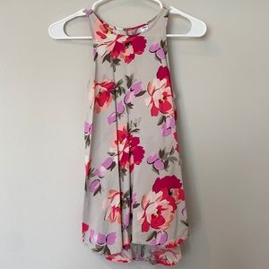 Floral Tank XS